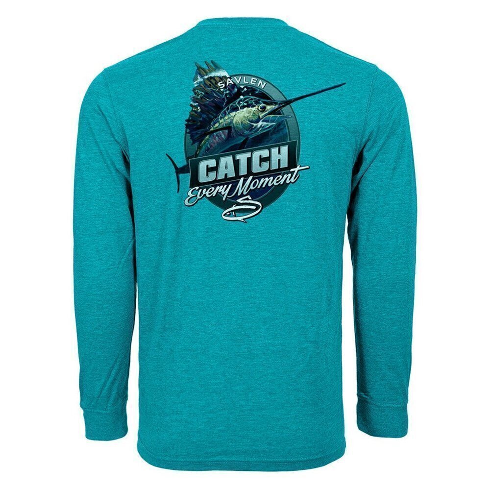 NWT! Long sleeve Fishing Sailfish T-Shirt Levelwear activewear. Retail: $35 LOOK